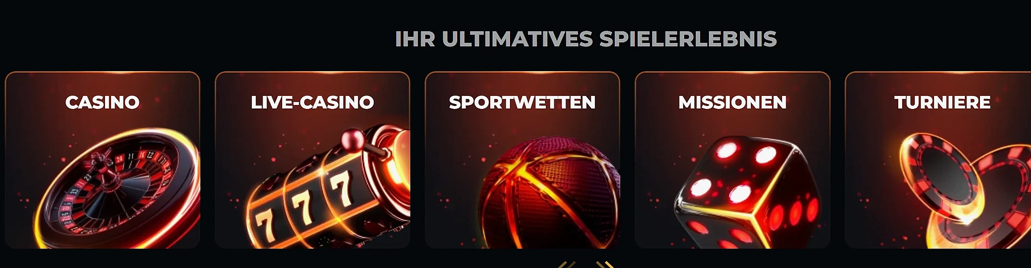 Spielauswahl Instant Casino - Tausende Slots und Tischspiele